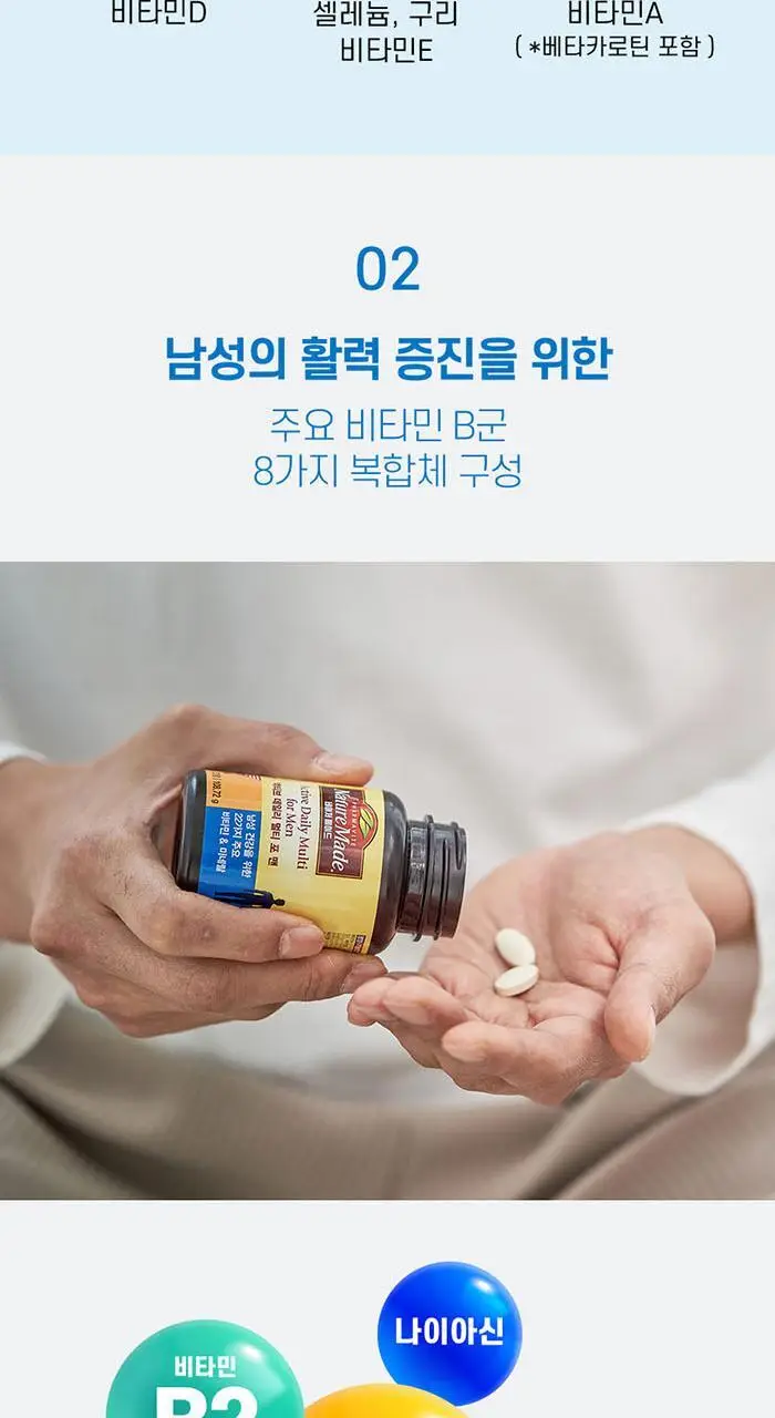 네이처메이드 액티브 데일리 멀티 포 맨 120정 (2개월분) 상세페이지 6