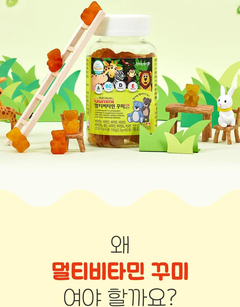 네추럴라이즈 멀티비타민 꾸미 60개 (1개월분) 상세페이지 4