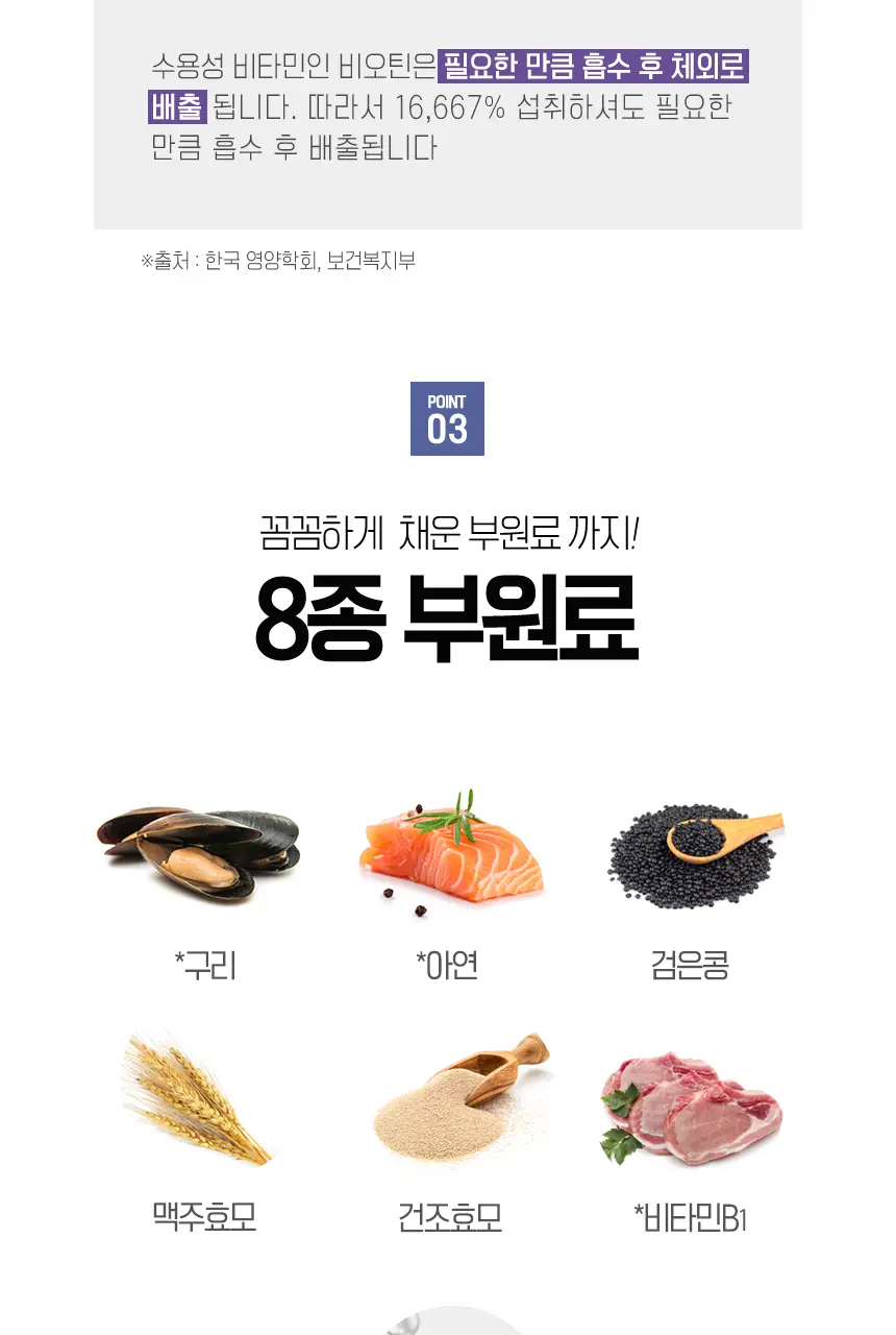 뉴트리원라이프 비오틴 블랙 5000 30정 (1개월분) 상세페이지 7