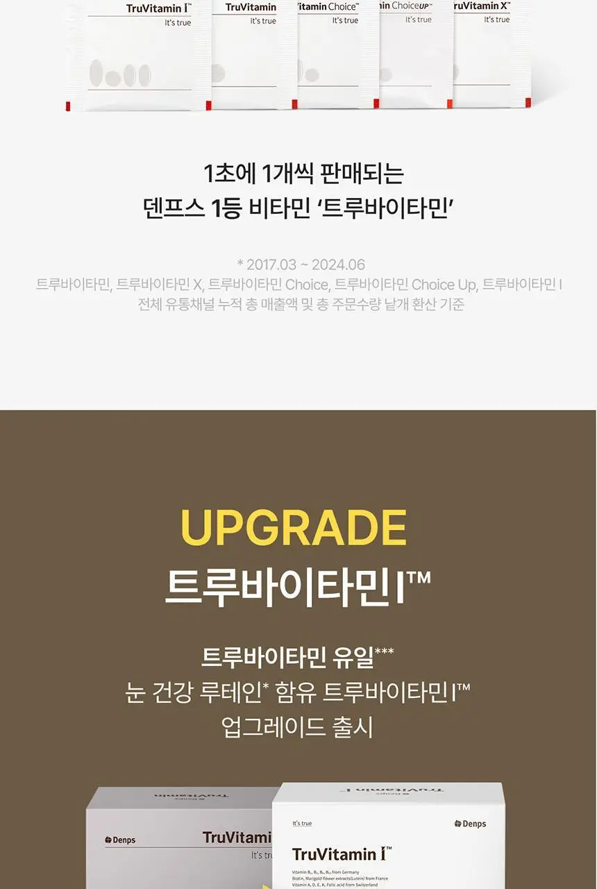 덴프스 트루바이타민 I 1/2/3/4박스 (1/2/3/4개월분) 상세페이지 4