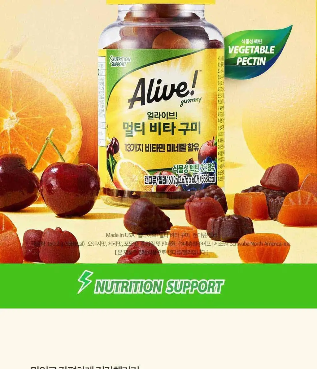 얼라이브 멀티 비타 구미 (60구미) 상세페이지 2