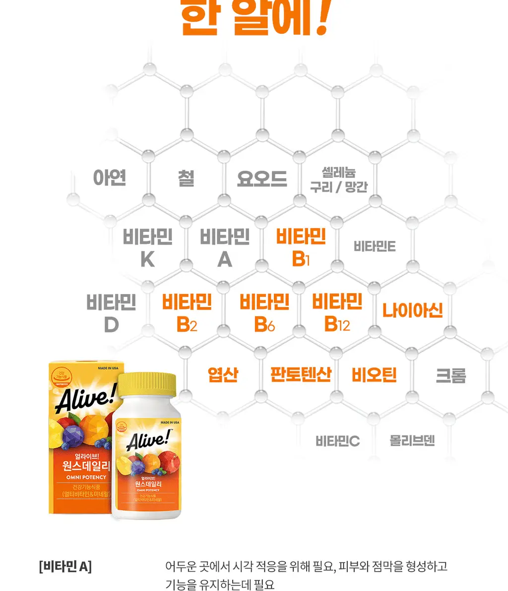얼라이브 원스데일리 60정 (2개월분) 상세페이지 7