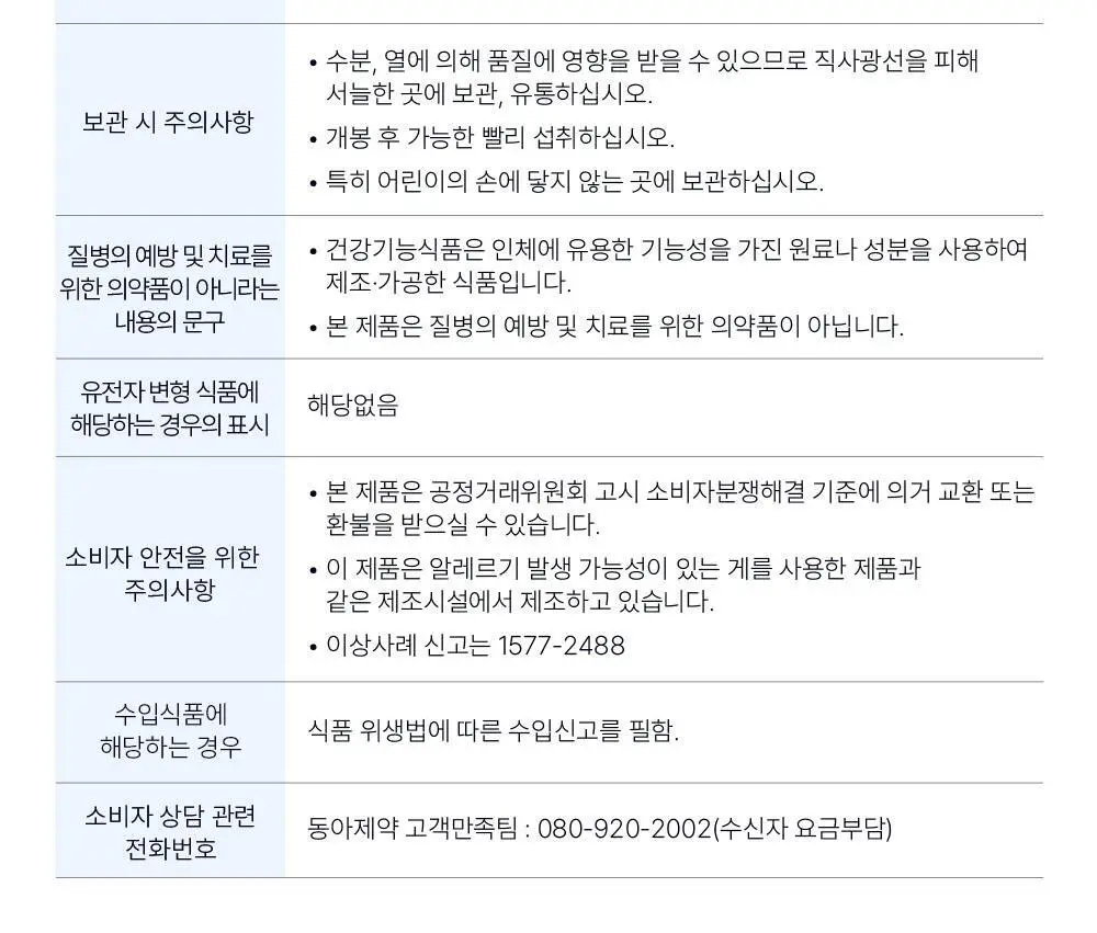 오쏘몰 바이탈 M/F 멀티비타민&미네랄 30일분 (M:남성,F:여성) 상세페이지 35