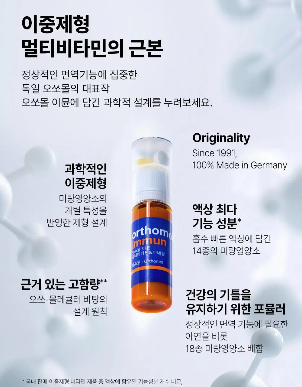 오쏘몰 이뮨 멀티비타민&미네랄 7입(+1입) 단품/기획 상세페이지 7