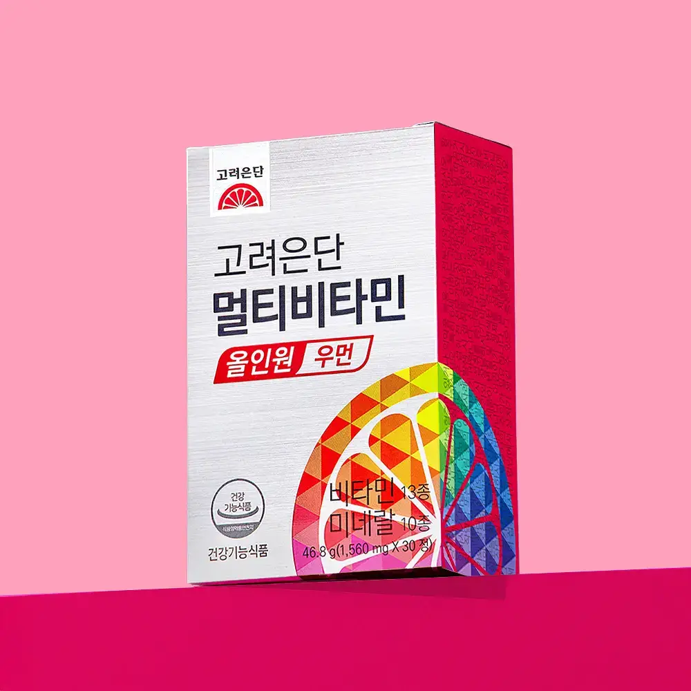 고려은단 멀티비타민 올인원 우먼 30정 (1개월분)