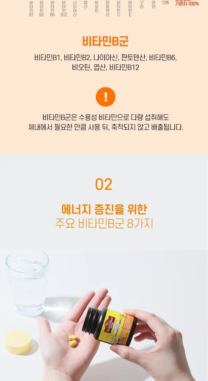 네이처메이드 슈퍼 비타민 B 콤플렉스 60정 (1개월분) 상세페이지 6