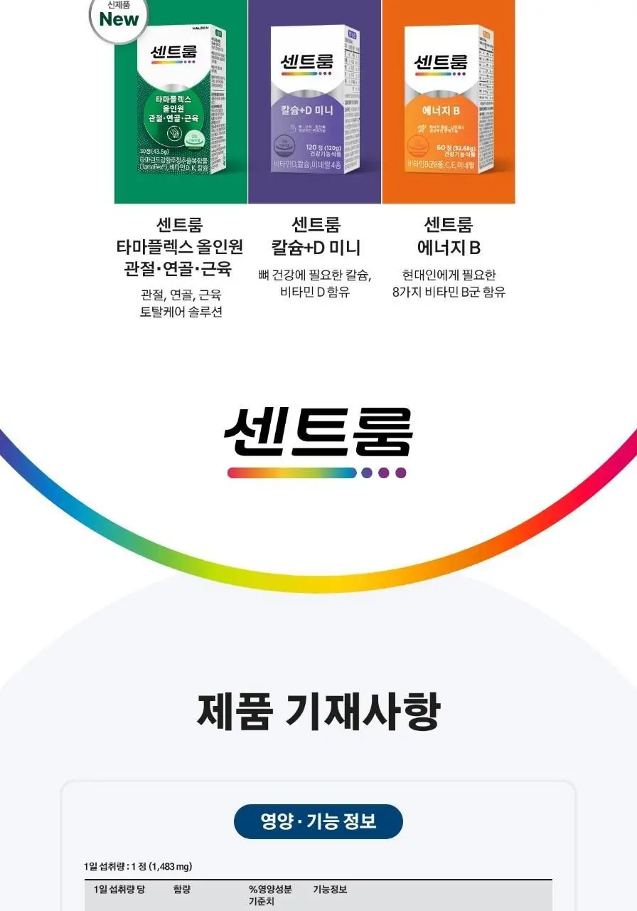 센트룸 멀티비타민 50정 4종 택1 상세페이지 90