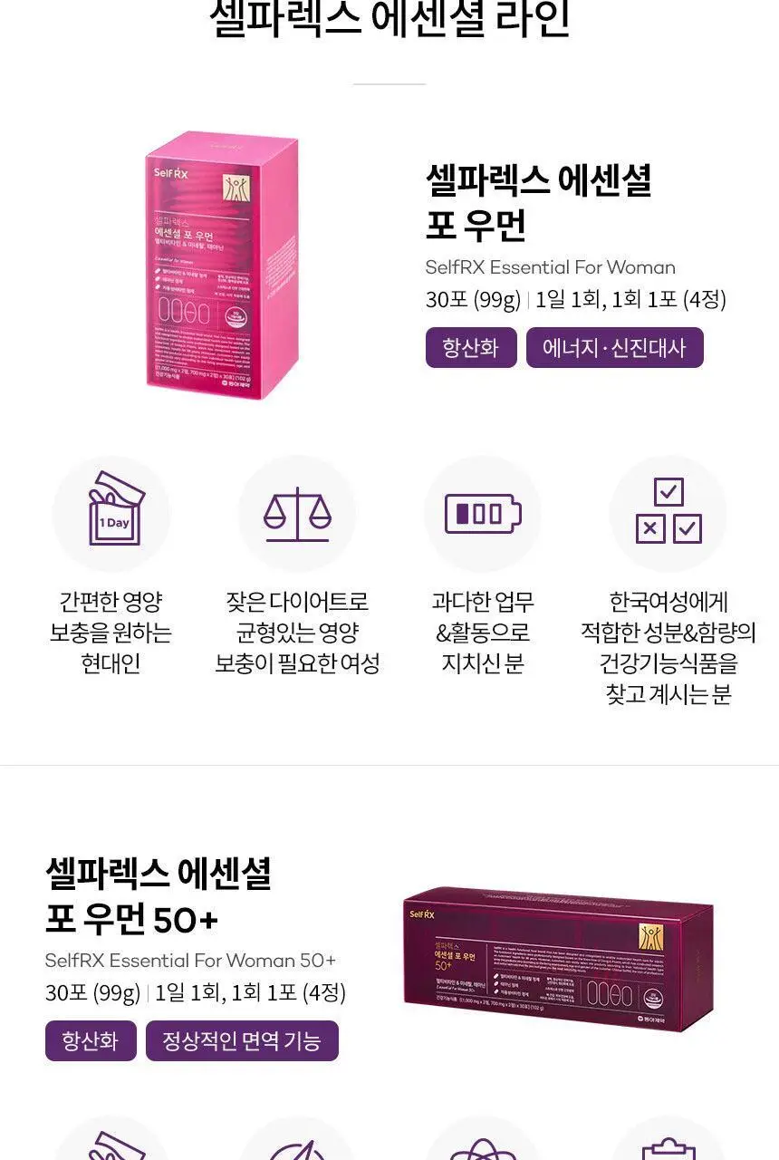 셀파렉스 에센셜 포 우먼 30포 (1개월분) 상세페이지 8