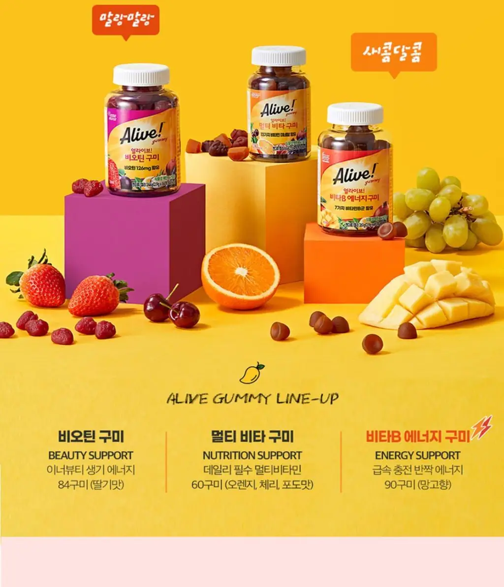 얼라이브 비타B 에너지 구미 (90구미) 상세페이지 17