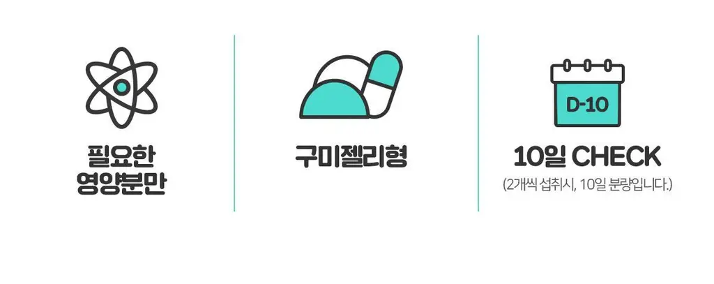니몸내몸 영양젤리 멀티비타민 구미 모음(비타민C, 비타민D, 루테인, 멀티비타민) 상세페이지 23