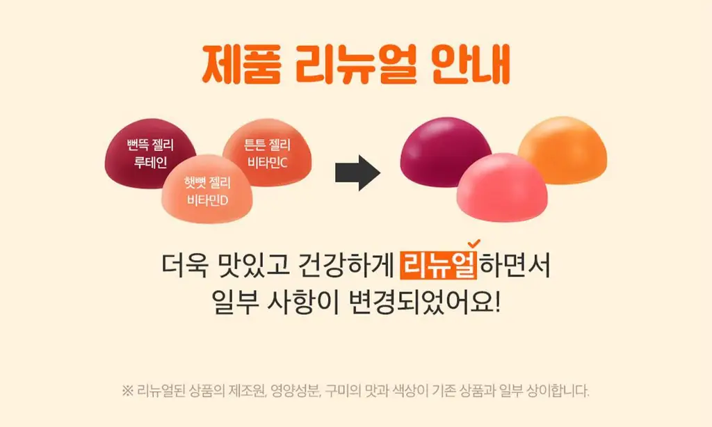 니몸내몸 영양젤리 멀티비타민 구미 모음(비타민C, 비타민D, 루테인, 멀티비타민) 상세페이지 57