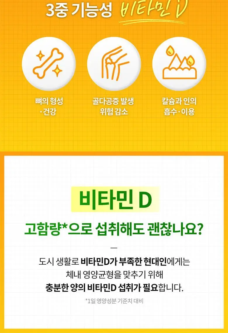 닥터브라이언 써니 업 비타민D 파인애플 플레이버(100구미) (100일분) 상세페이지 13