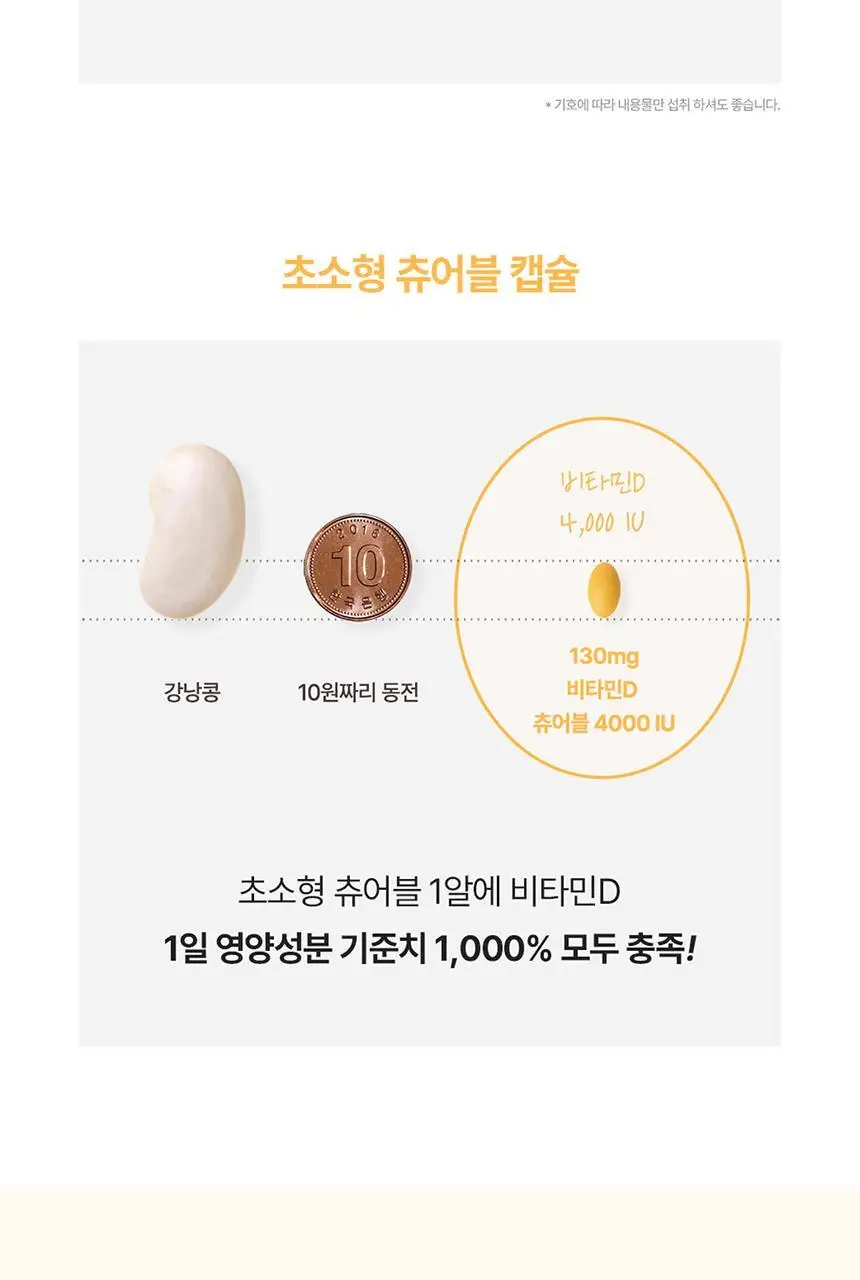 덴프스 비타민D 츄어블 4000IU 2박스/4개월분 상세페이지 16