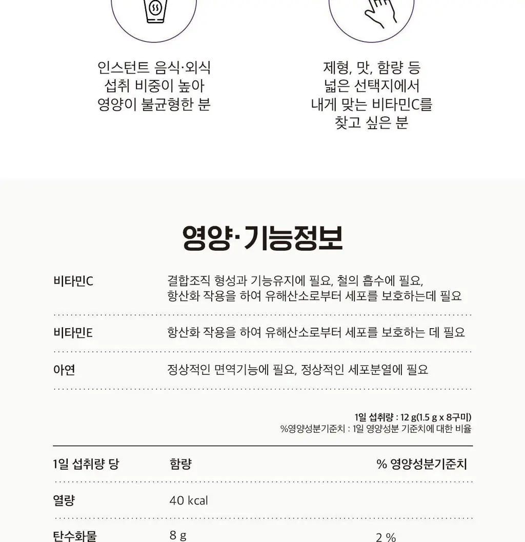 비타그란 비타민C 구미젤리 포도맛 15개입 (15일분) 상세페이지 22