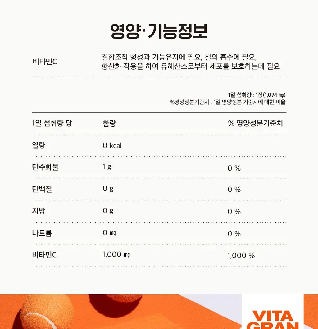 비타그란 비타민C 1000 300정 (10개월분) 상세페이지 10