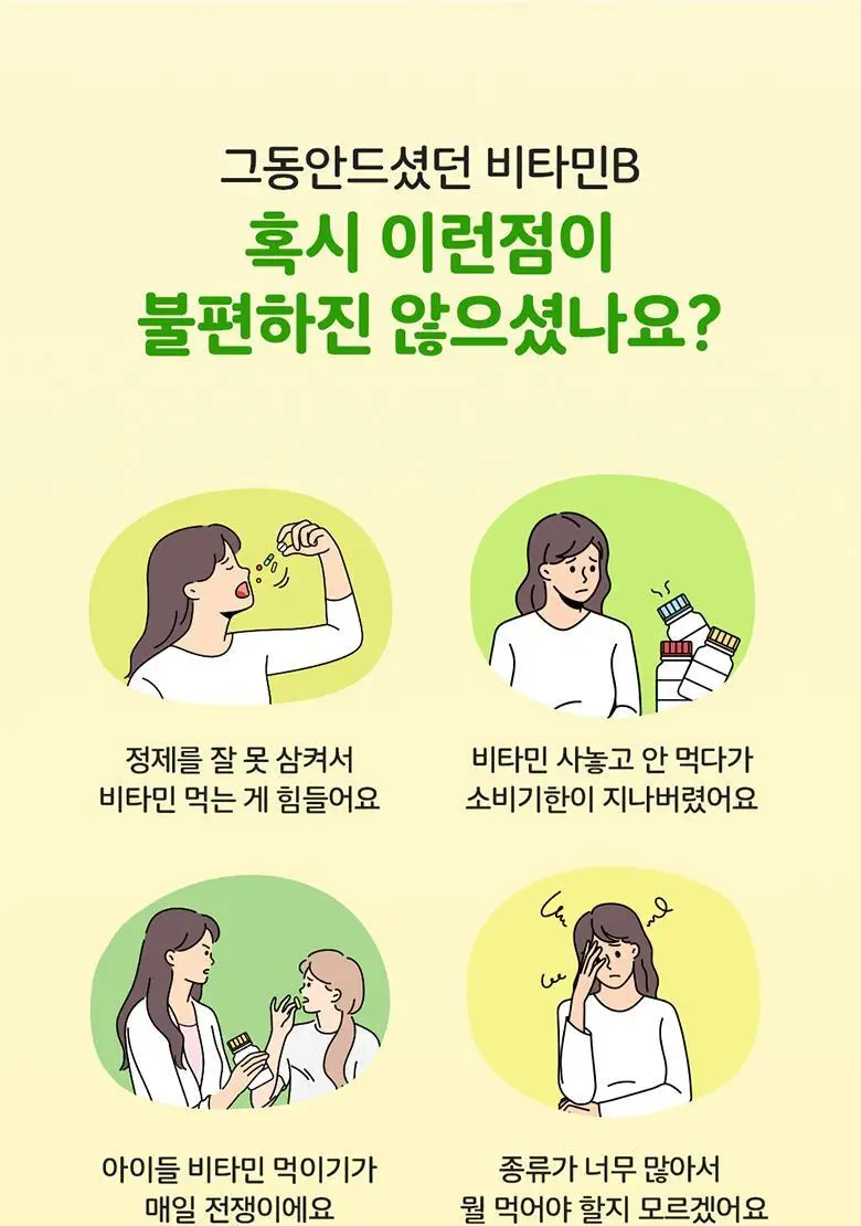 엔젯오리진 에너지 비타민B-컴플렉스 구미(청포도향) 3,000mg 60구미 (30일분) 상세페이지 7