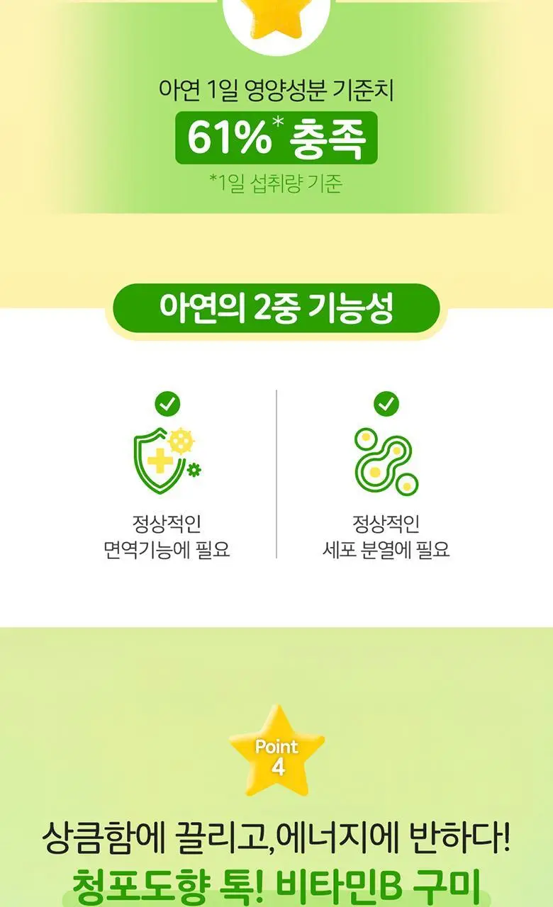 엔젯오리진 에너지 비타민B-컴플렉스 구미(청포도향) 3,000mg 60구미 (30일분) 상세페이지 21