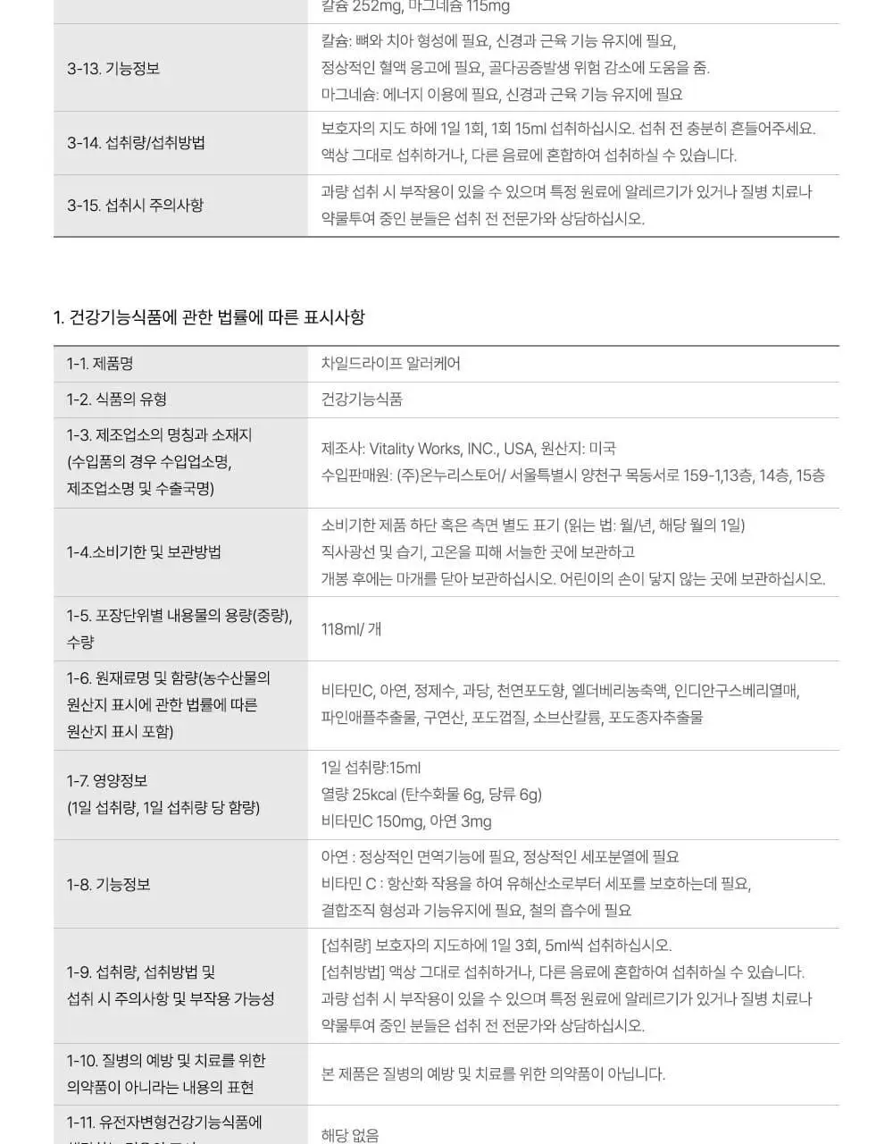 차일드라이프 비타민 C 118ml 상세페이지 31