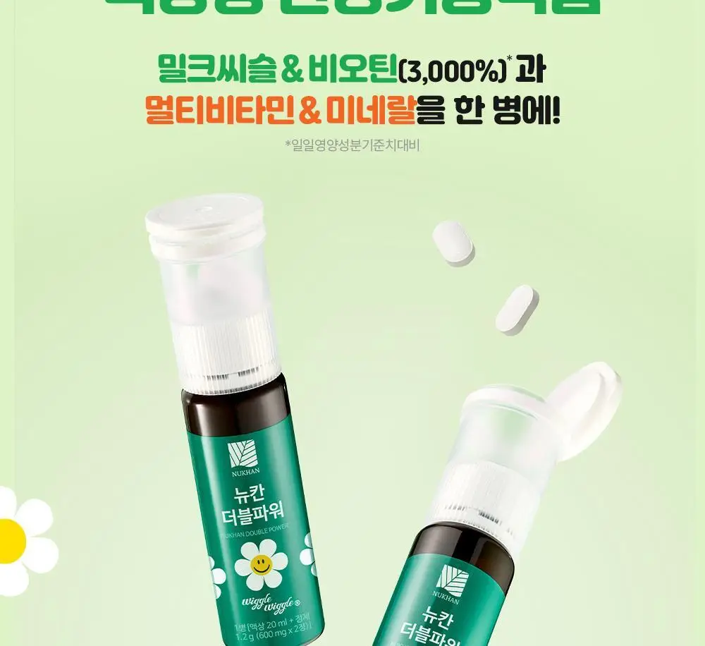 뉴칸 더블파워 밀크씨슬+멀티비타민 1개입 (1일분) 상세페이지 2
