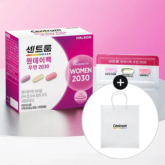 센트룸 원데이팩 우먼 2030 14팩 (14일분)