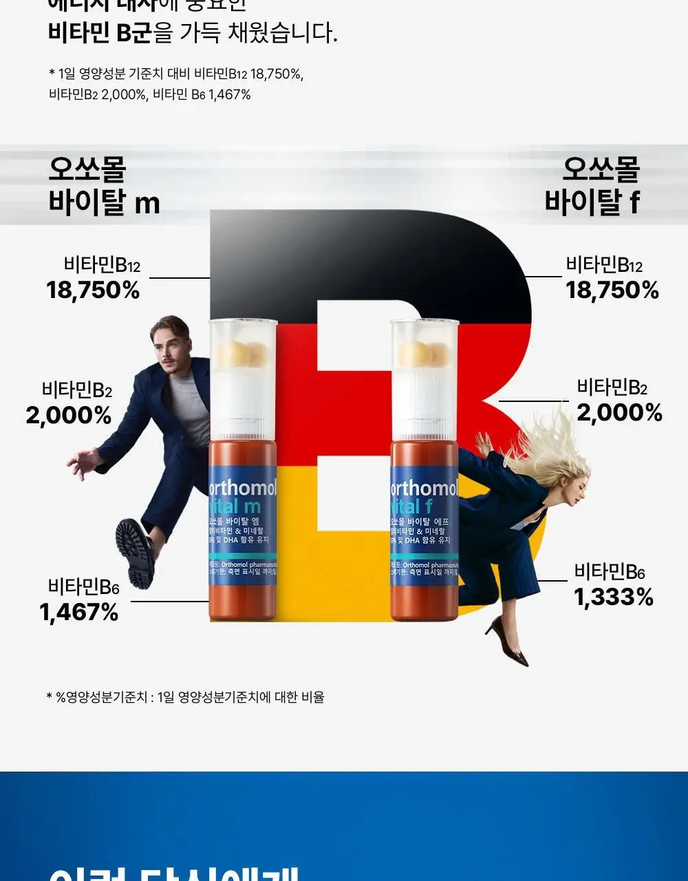 오쏘몰 바이탈 M/F 멀티비타민&미네랄 7입 (남성/여성) 상세페이지 15