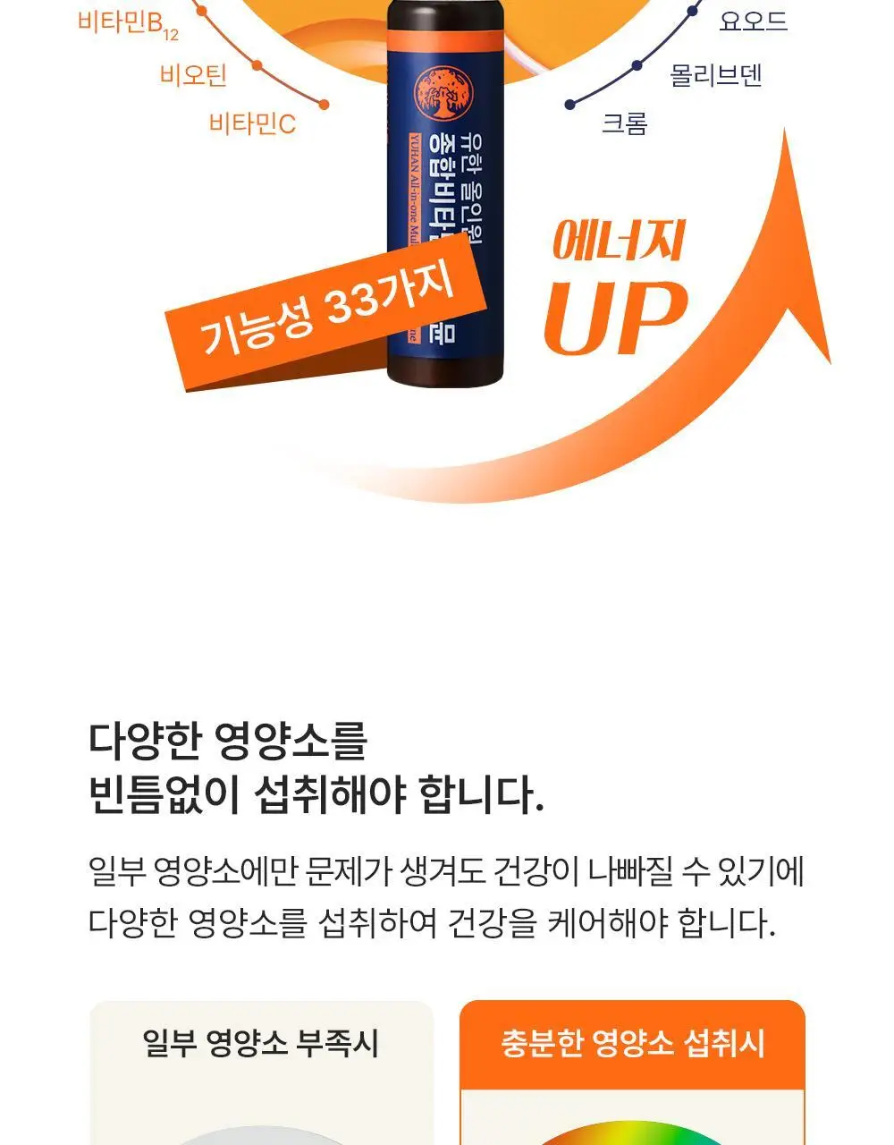 유한 올인원 종합비타민&이뮨 14병 (14일분) 상세페이지 7