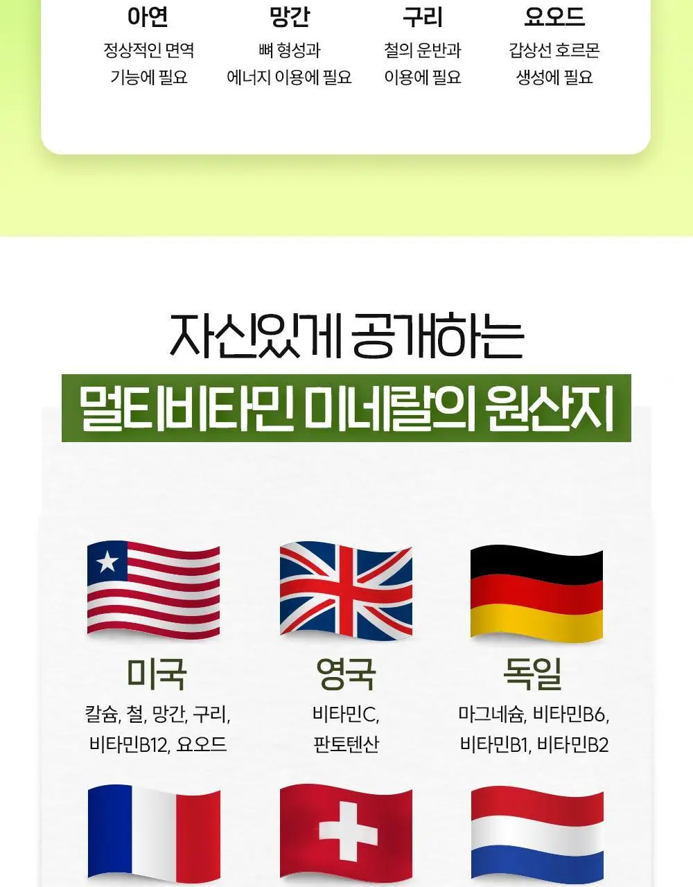 CJ웰케어 종합건강 멀티비타민&미네랄 30정 (30일분) (OY단독) 상세페이지 15