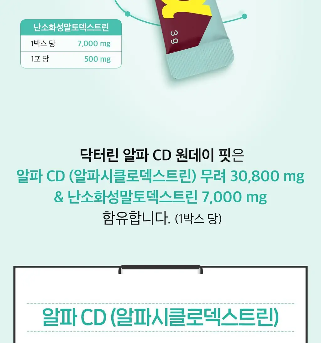 닥터린 알파CD 원데이 핏 14포&30포 (2/4주분) 상세페이지 11