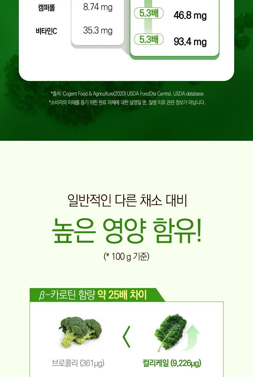 락티브 유기농 100% 컬리케일 14포 (14일분) 상세페이지 14