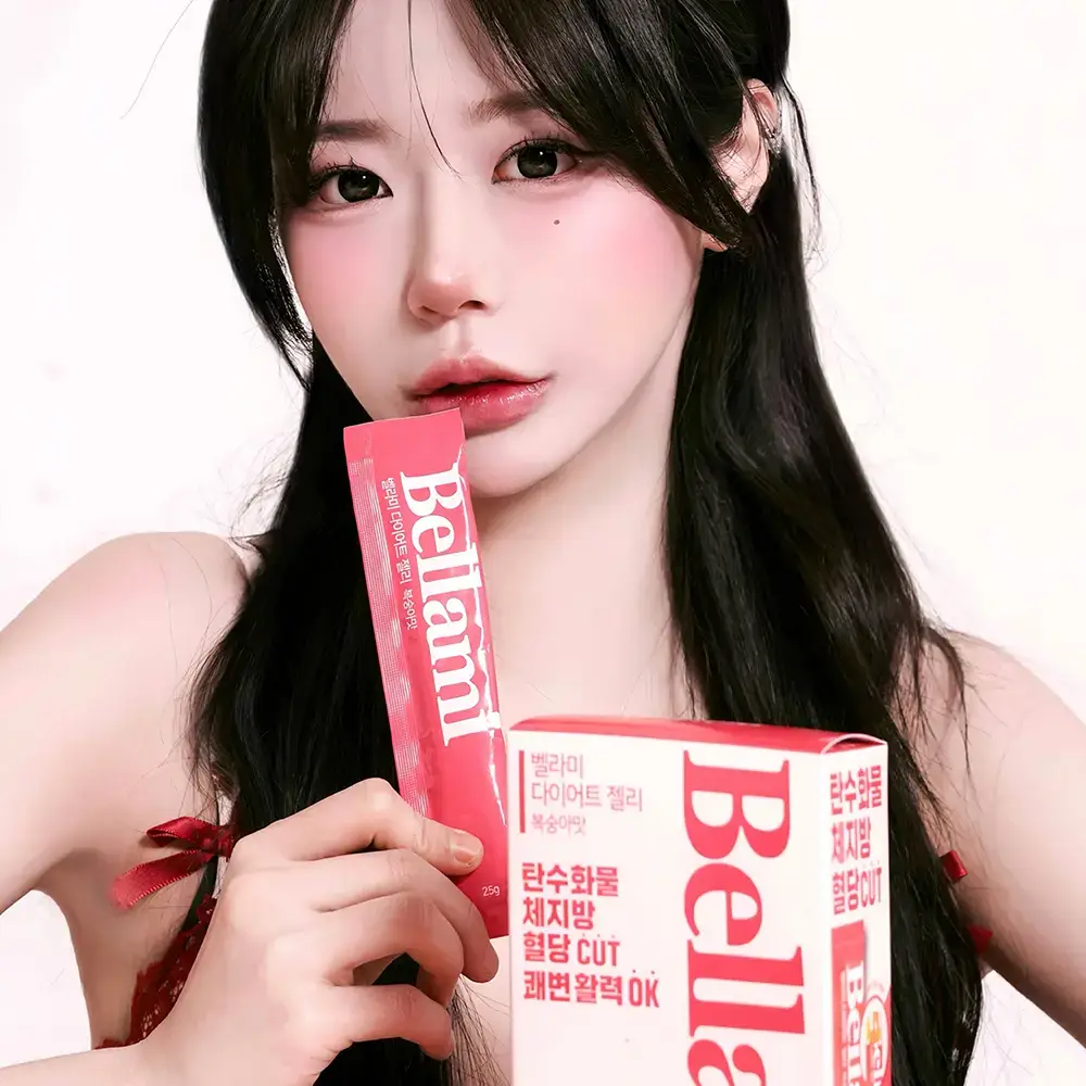 벨라미 다이어트 젤리 복숭아맛 25g*14포 (2주분)