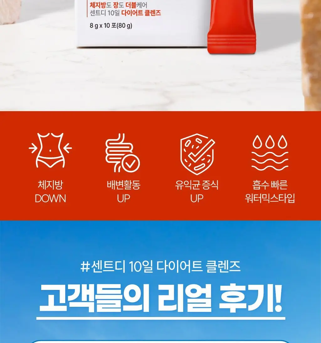 센트디 10일 다이어트 클렌즈 10포 (10일분) 상세페이지 12