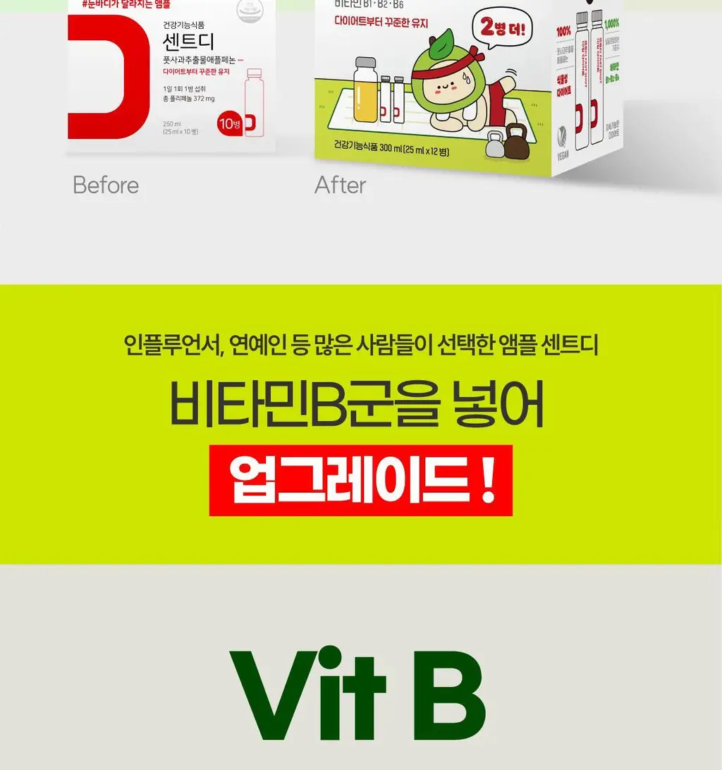 센트디 fast shot 10일 다이어트 리뉴얼 10+2병 (10일분+2일분) 상세페이지 3