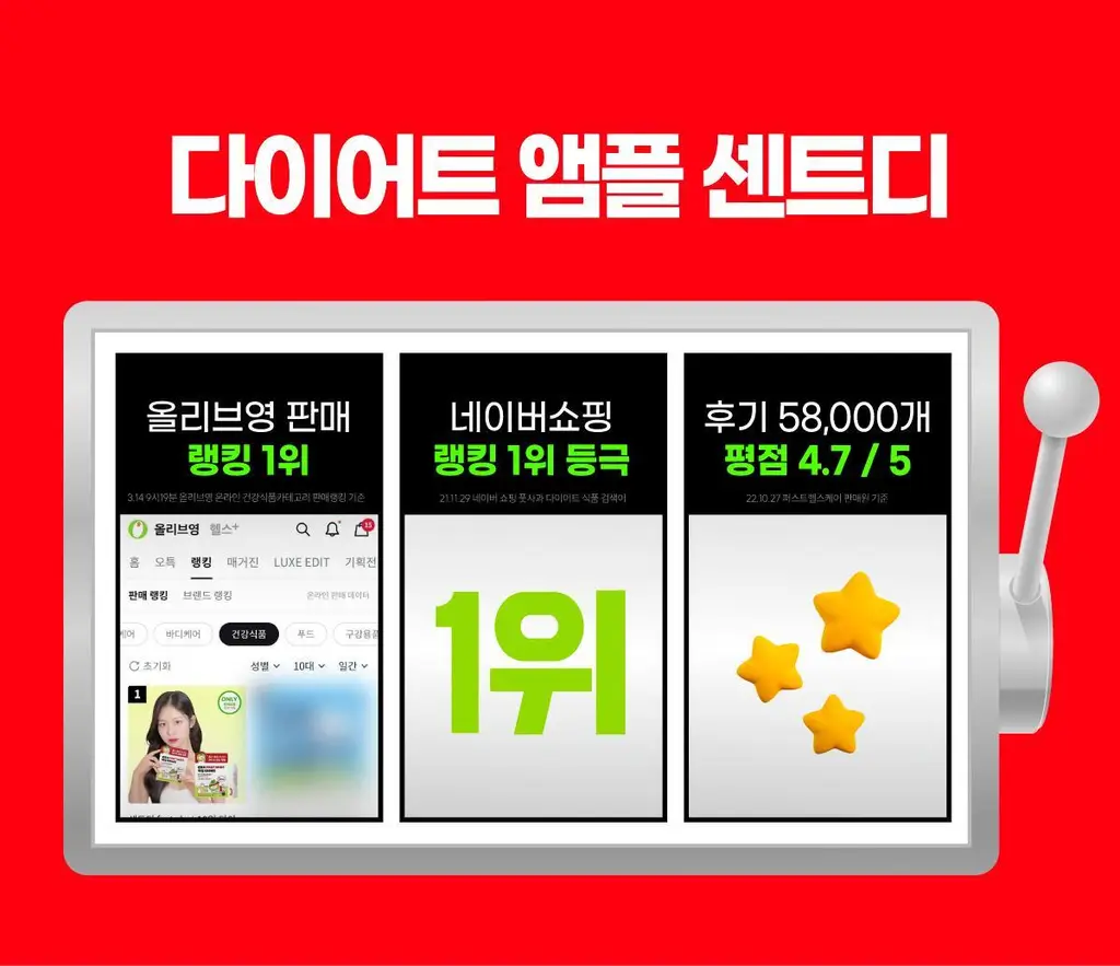 센트디 fast shot 10일 다이어트 리뉴얼 6병 상세페이지 2