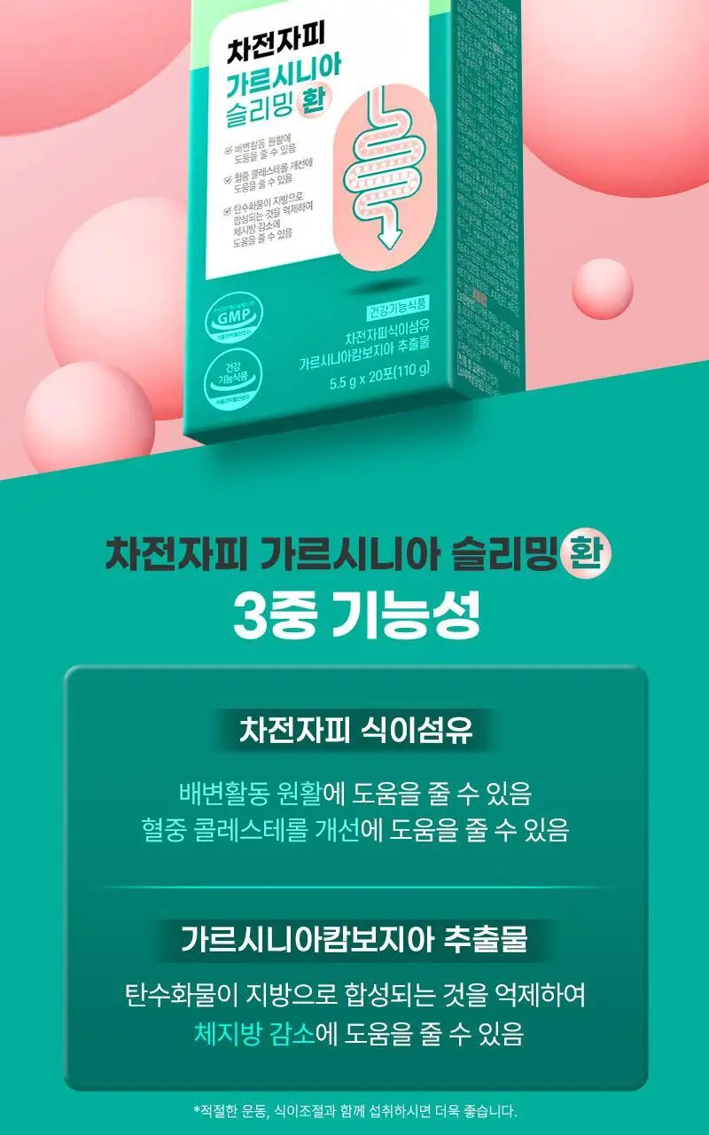 셀트리온 이너랩 차전자피 가르시니아 슬리밍 환 20포 (10일분) 상세페이지 2