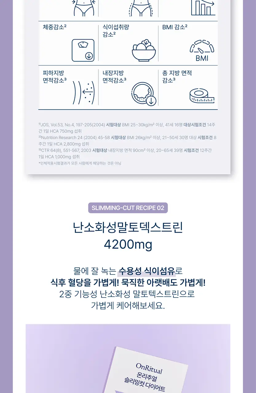 온리추얼 슬리밍컷 다이어트 7포(+1포)/14포 (8/14일분) 상세페이지 6