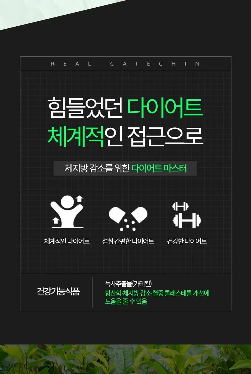 퍼니트 리얼 카테킨 800mg 60정 (2개월분) 상세페이지 4