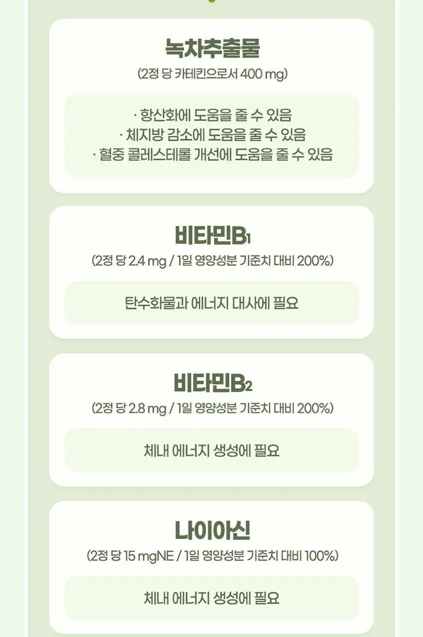 GNM 그린컷 카테킨 애프터 56정 1병 (총 4주분) 상세페이지 10