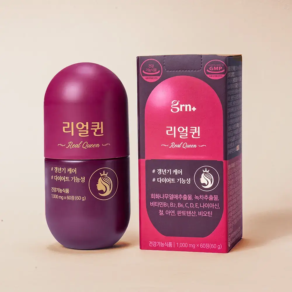 grn+ 리얼퀸 60정 (30일분)