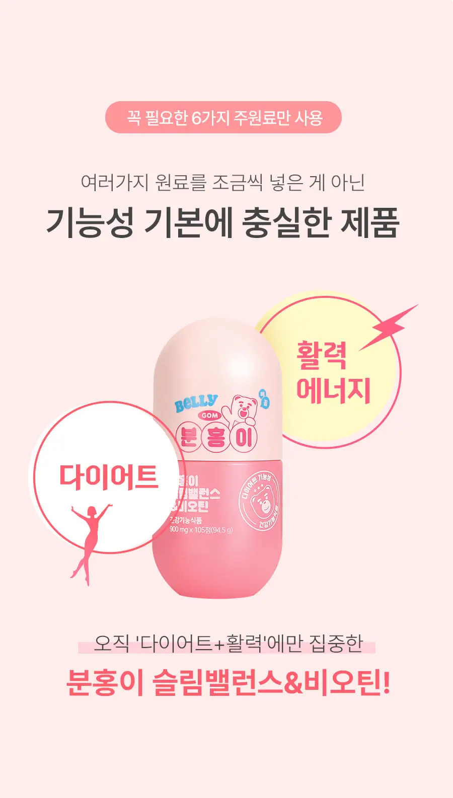 grn+ 분홍이 슬림밸런스&비오틴 90정+15정 (35일분) 상세페이지 9