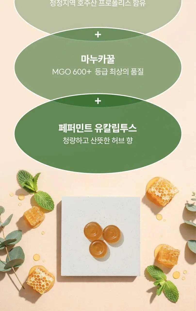 마더네스트 프로폴리스 마누카허니 로젠지스 3종세트 (84일분) 상세페이지 10