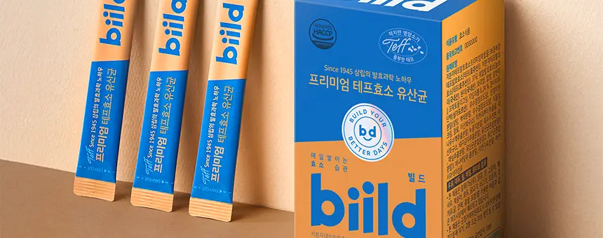 빌드 프리미엄 테프 발효 효소 / 효소 유산균 30포 (1개월분) 상세페이지 16