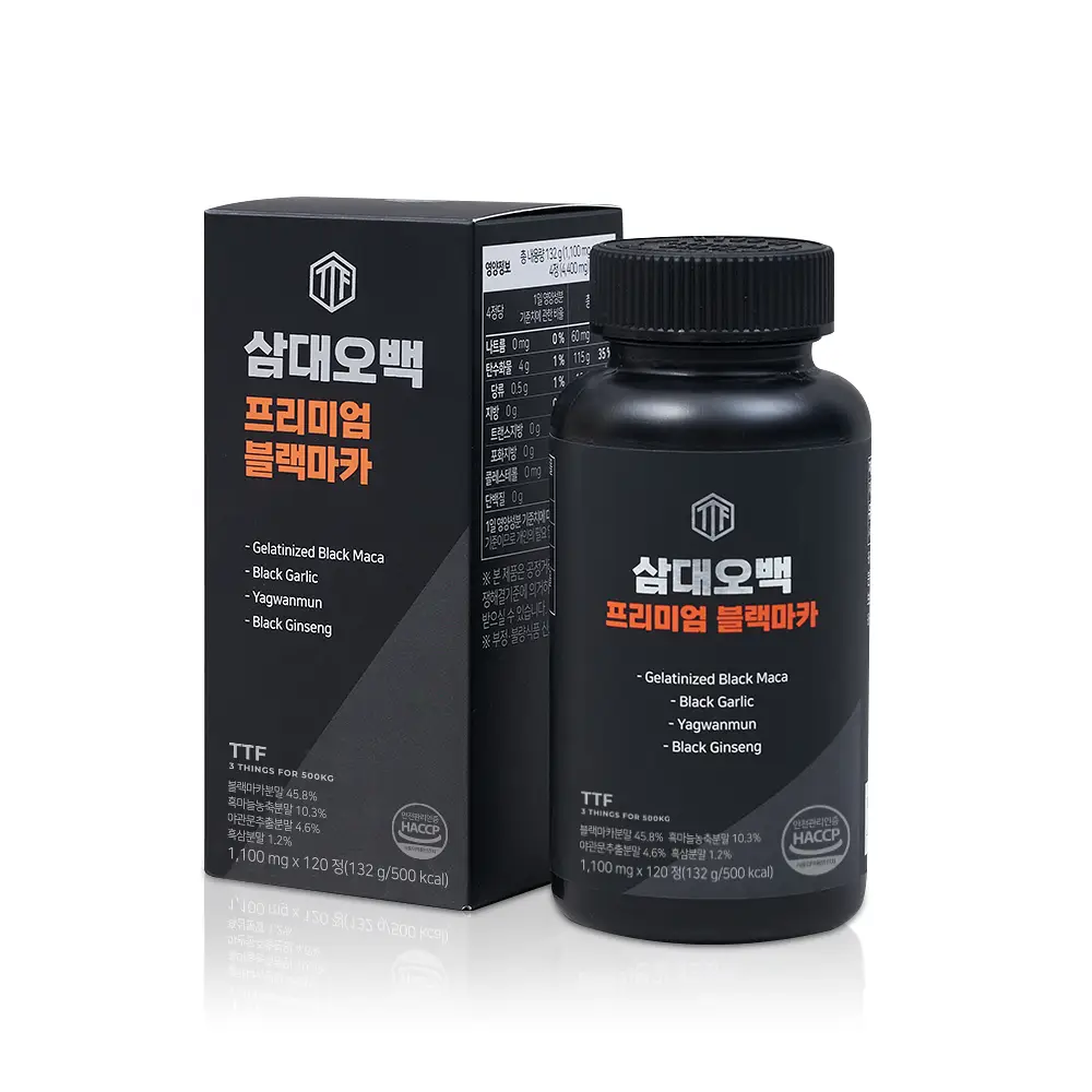 삼대오백 프리미엄 블랙마카 정제 120정 (30일분)
