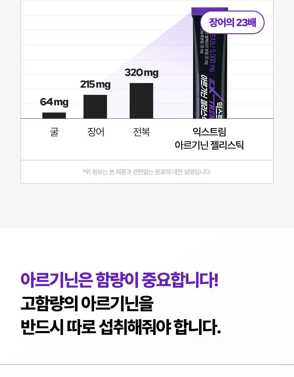 익스트림 아르기닌 젤리스틱 20gx8포 (+2포 추가증정) 상세페이지 16