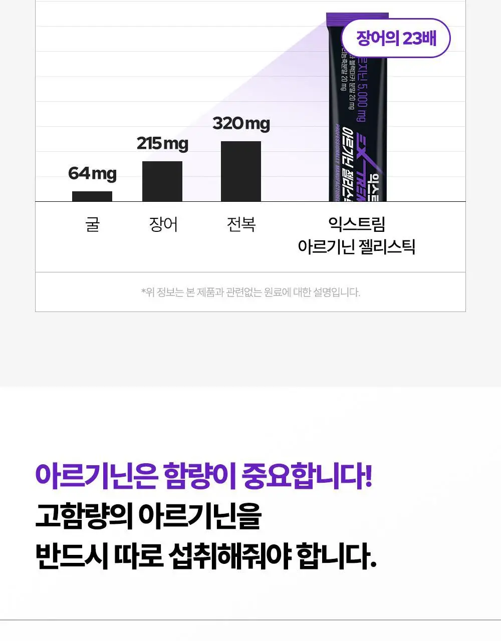 익스트림 아르기닌 젤리스틱 5000mg*14포(2주분) 상세페이지 9