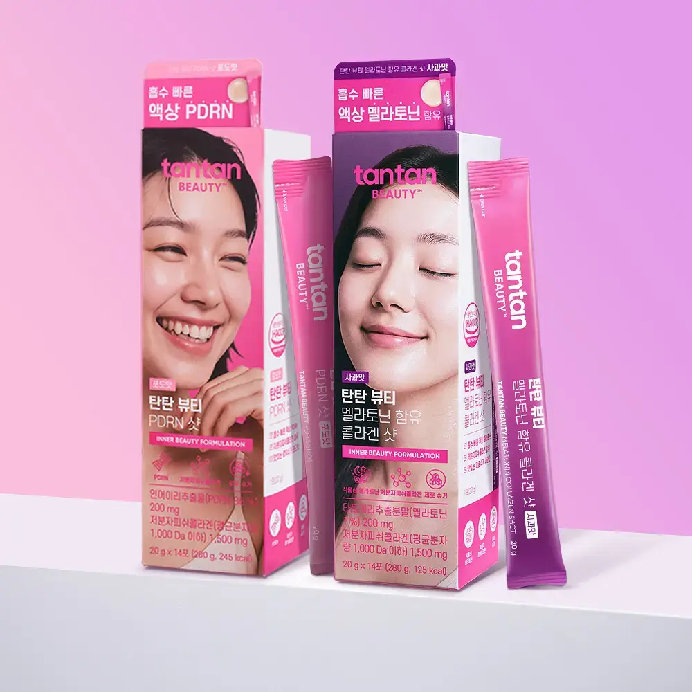 탄탄 뷰티 콜라겐 샷 14포 2종 택1 (PDRN/멜라토닌)
