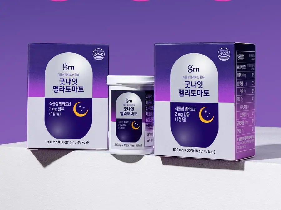 grn+ 식물성 멜라토닌 함유 굿나잇 멜라토마토 30정 (30일분) 상세페이지 21