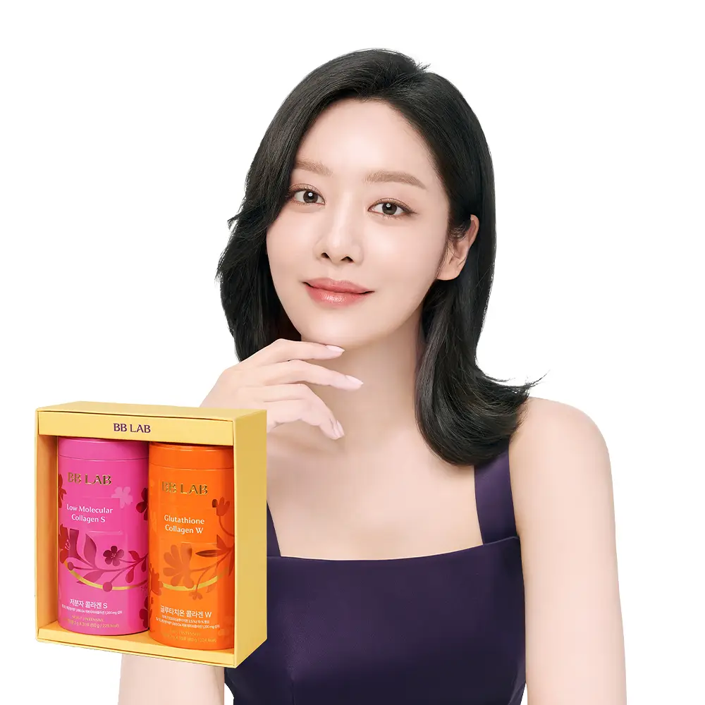비비랩 저분자콜라겐S&글루타치온 콜라겐W 선물세트 (2개월분)