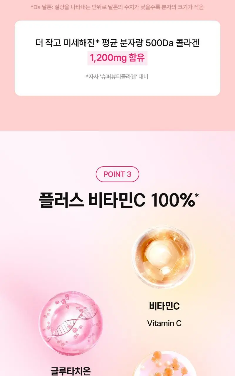 셀트리온 이너랩 화이트 저분자 콜라겐 글루타치온 30포 (1개월분) 상세페이지 13