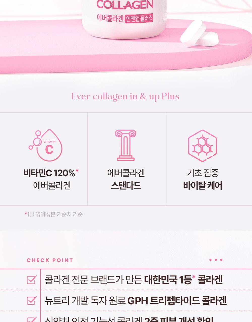 에버콜라겐 인앤업플러스 30정 (15일분) 상세페이지 5