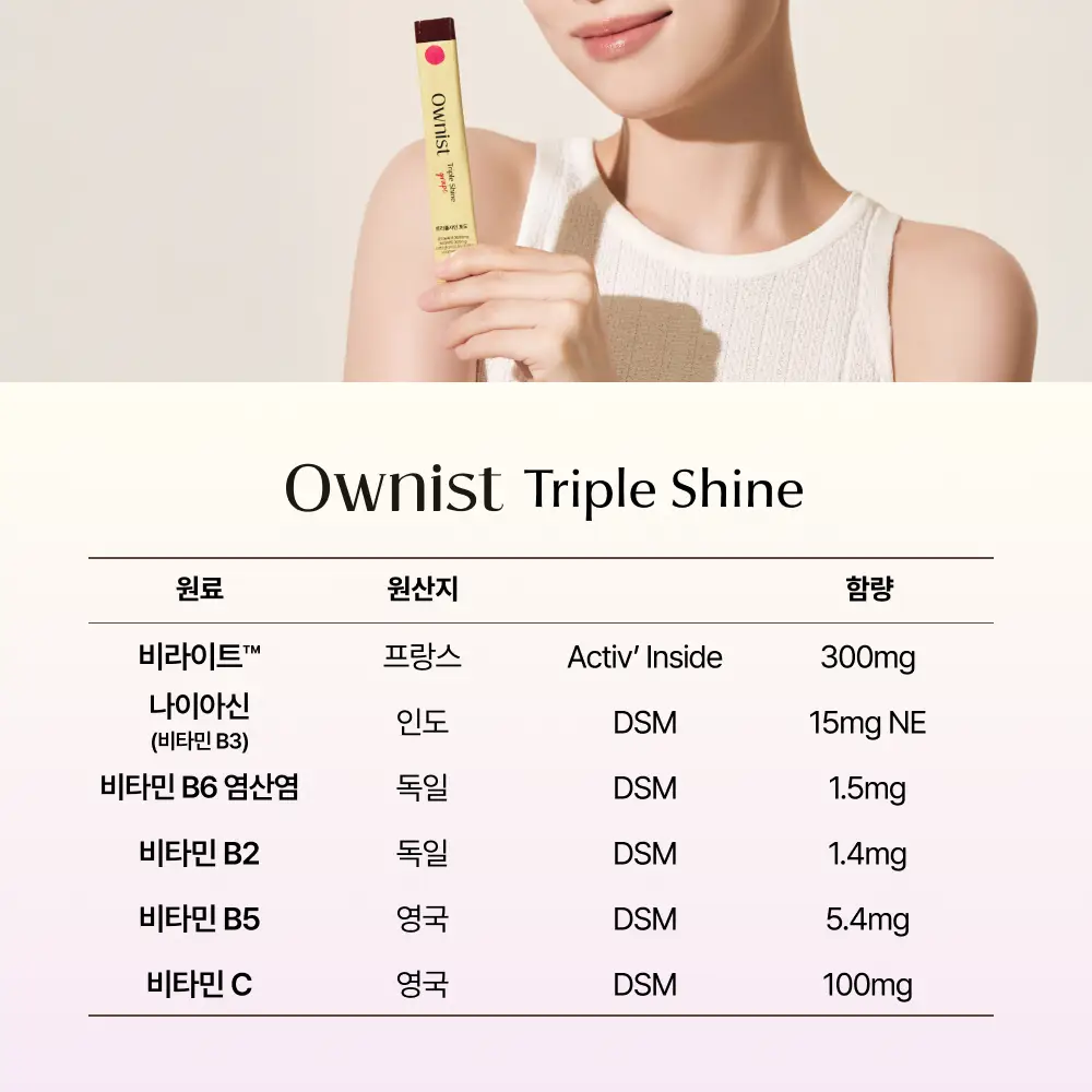 오니스트 트리플샤인 포도 14개입*2박스 (28일분) 상세페이지 8
